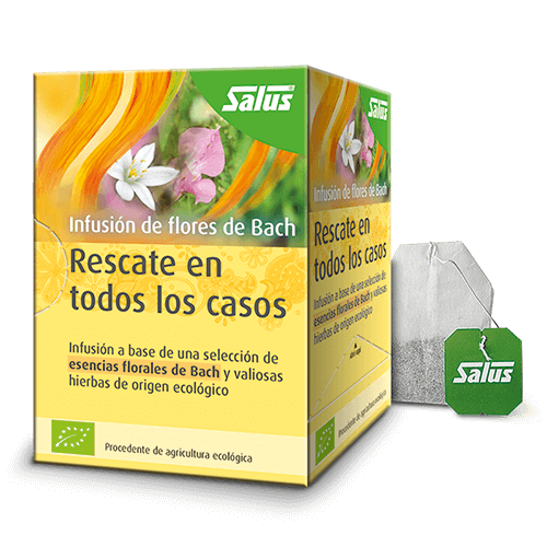 INFUSION DE FLORES DE BACH RESCATE EN TODOS LOS CASOS BIO 15 FILTROS