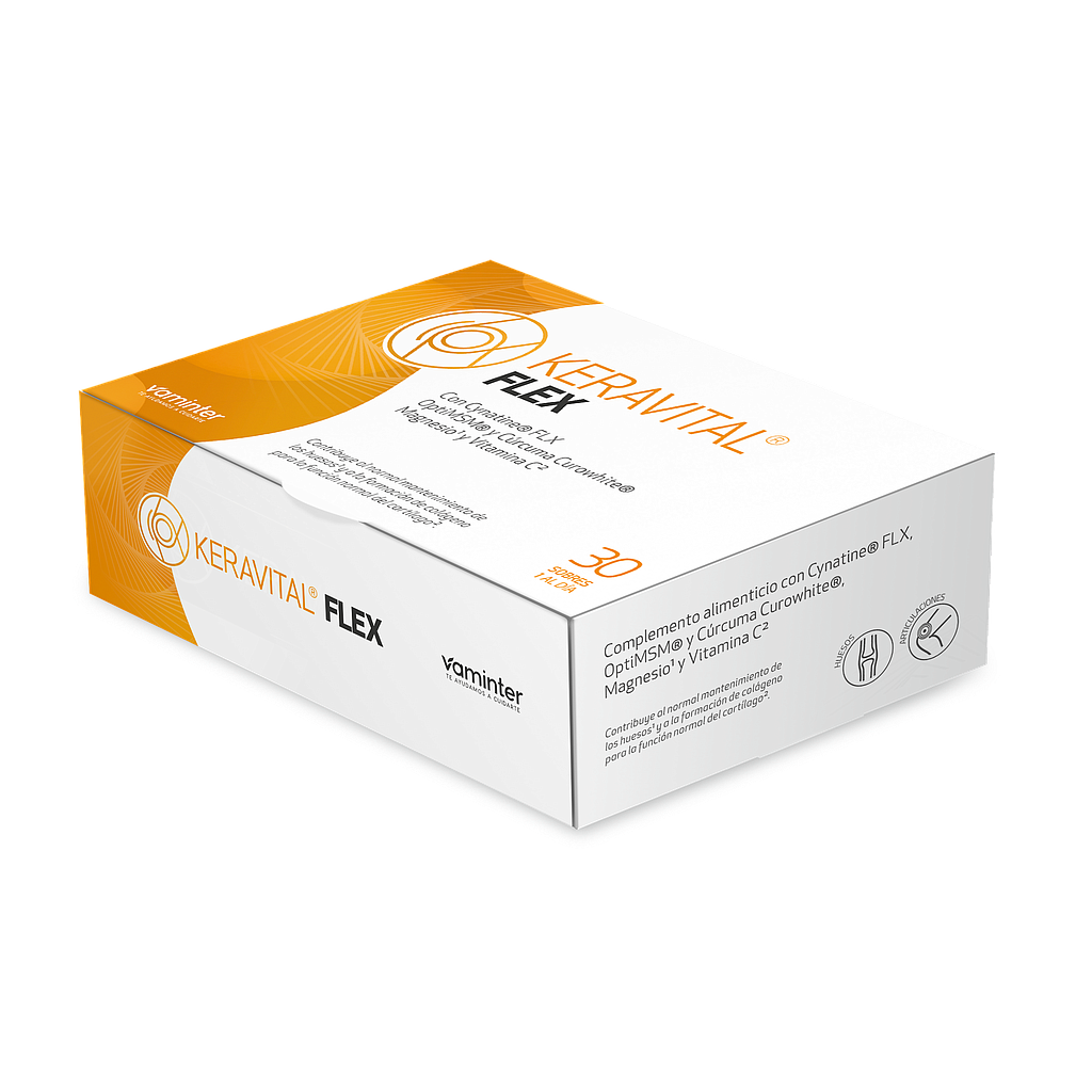 KERAVITAL FLEX MONODOSIS 30 DIAS CUROWHITE/CYNATINE FLX/OPTIMSM