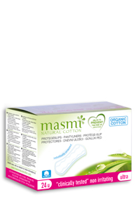 MASMI PROTEGESLIPS ULTRAFINOS 24 UNID. PLEGADOS INDIV.  COTTON