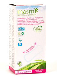 MASMI PROTEGESLIPS ANATÓMICO 24 UNID.  ALGODON ECO