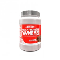 MEGAPROTEIN WHEY+5 VAINILLA 1,8 KG.