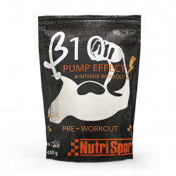 B10 PUMP EFFECT PRE-ENTRENO BOLSA 400 GRS. FRESA  NS