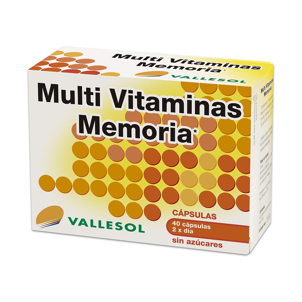 VALLESOL MULTIVITAMIN MEMORIA 40 caps.
