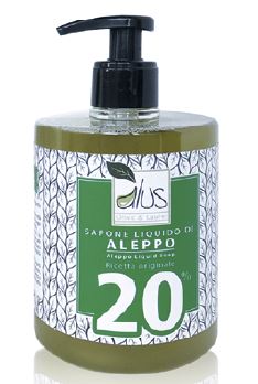 JABON ALEPO LIQUIDO 20% ALUS 500ml.