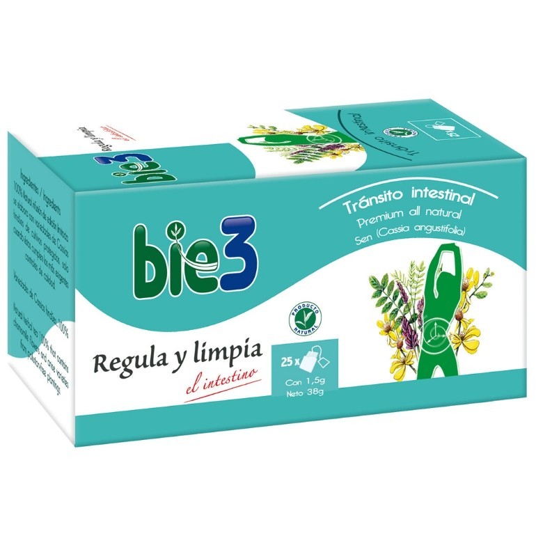 BIE3 REGULA Y LIMPIA 25 INFUSIONES LAXANTE