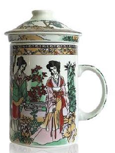 TAZA INFUSION OLD CHINA DONNE