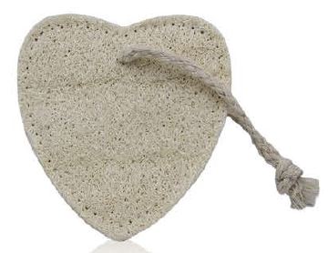 ESPONJA LUFA NATURAL CUORE 12 CM APROX.