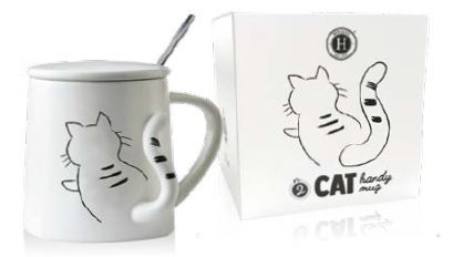 TAZA GATTO CON CUCHARILLA 350 grs. (copia)