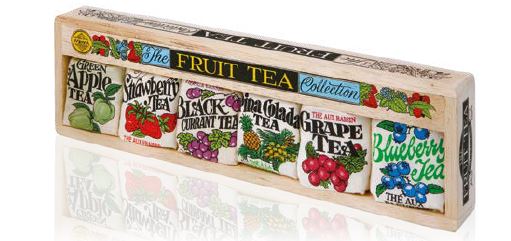 CAJA TE CEYLAN AROMATIZADO CON FRUTAS EN 4 SABORES (4X10grms.) (copia)