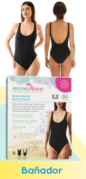 BAÑADOR MENSTRUAL MASMI ORGANIC CARE
