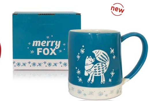 TAZA GRES ESMALTADO MERRY DEER 600 ml. (copia)