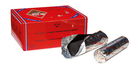 CARBON DE QUEMAR INCIENSO GRANO 10TUBOS DE 10 PASTILLAS