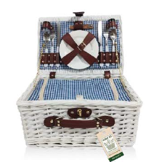 CESTA PICNIC AURA X2 40x28x19 cm.