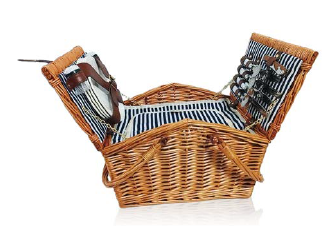 CESTA PICNIC DIANA X4 38x26x26 cm.