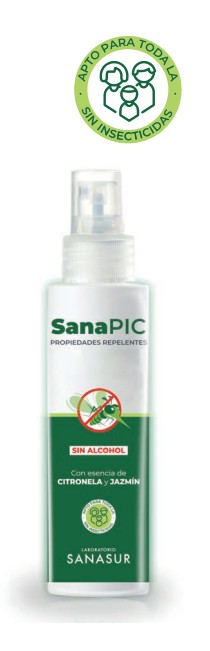 SANAPIC SPRAY REPELENTE MOSQUITOS 100 ml. SANASUR
