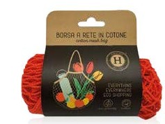 ECO BAG ALGODÓN 40x30 ROJO