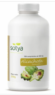 [BEFITAL500] ALCACHOFERA COMPRIMIDOS 500 MG. 500 UNID.