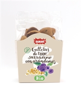 [SABIOGAR] GALLETAS BIO SARRACENO ARANDANOS 150 GRS 