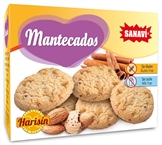 [SASGGMA] MANTECADOS CON ALMENDRA SIN GLUTEN 200 GRS. SANAVI
