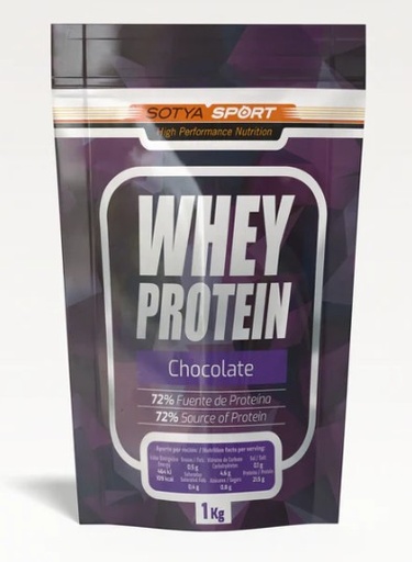 [BESWHCH0] PROTEINA WHEY 100% CHOCOLATE BELGA 1 KG.