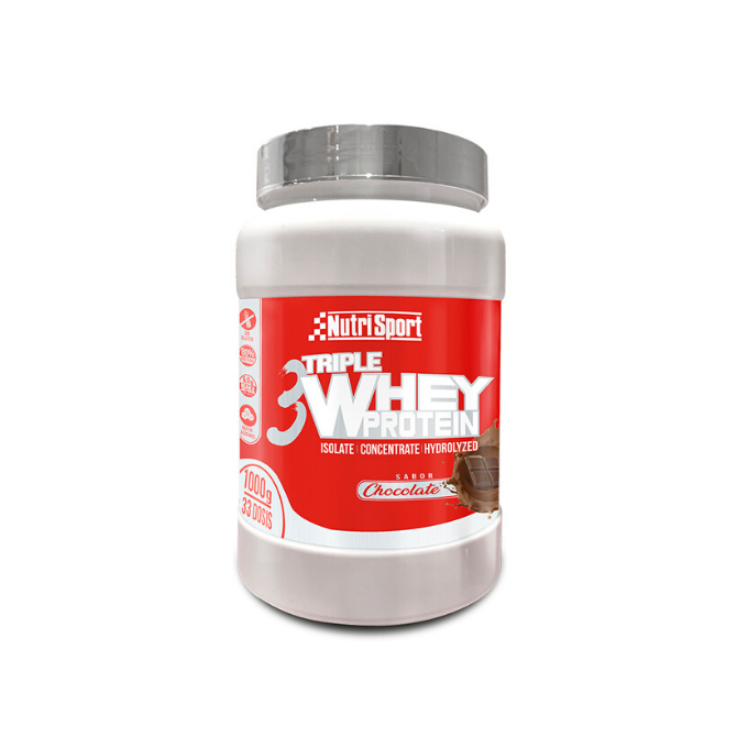 [NSPW3FR1] WHEY PROTEIN 3 1.2 KG FRESA NUTRISPORT