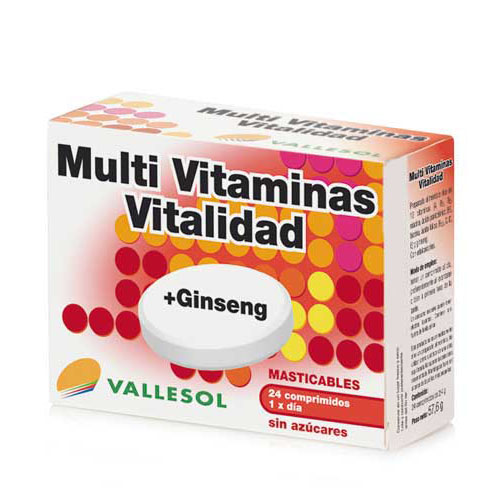 [FFVALGIN] VALLESOL  MULTIVIT+GINSENG 24 comp.