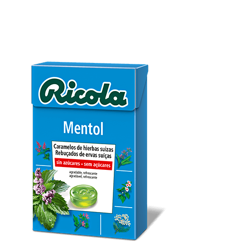 [FFRIC50GL] RICOLA CARAMELO S/A MENTOL CAJA 50 grs.