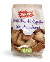 [SABIOGARA] GALLETAS BIO ESPELTA Y JENGIBRE BOLSA 200 GRS.  (copia)
