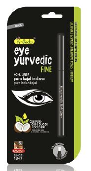 [HAKAJFBG] EYE LINER YURVEDIC FINO BLACK GLITTER