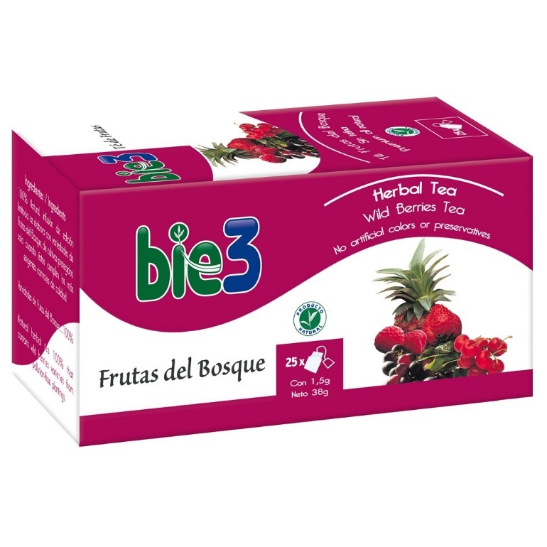 [B3INFTFR] BIE3 TE FRUTAS DEL BOSQUE 25 INFUSIONES