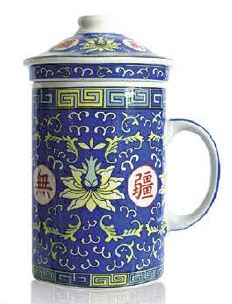 [HITAPCHLB] TAZA INFUSION OLD CHINA LOTO BLU