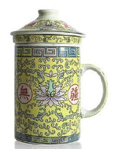 [HITAPCHLG] TAZA INFUSION OLD CHINA LOTO GIALLO