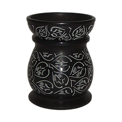 [HMDIFBLA] DIFUSOR  VELA BLACK BURNER PIEDRA SAPONARIA fin de serie