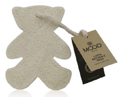 [HIBAÑLEOS] ESPONJA LUFA NATURAL OSO 12 CM APROX.