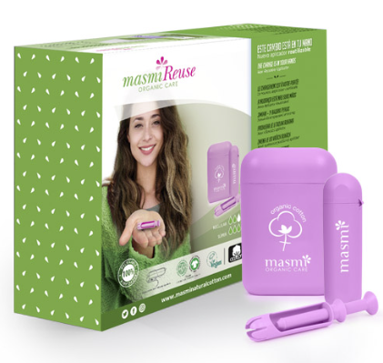 [CHAPLIREG] APLICADOR REUTILIZABLE TAMPONES MASMI REGULAR (8) Y SUPER (8)