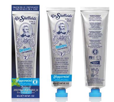 [HADESMEN] SHEFFIELD'S DENTIFRICO NATURAL CERTIFICADO 140 ml. CHOCOLATE (copia)