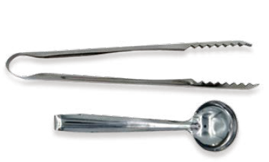 [HMINCSET] SET PINZA+CUCHARA PARA INCIENSO EN LAGRIMA