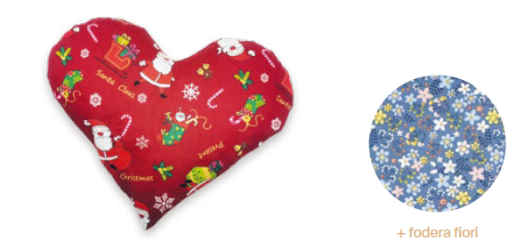 [HICOJCU] COJIN DE CEREZA+2 FUNDAS CUORE  31x24