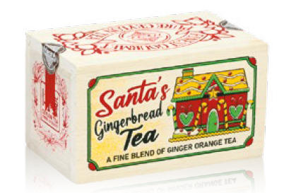 [HITMAGIN] CAJA MADERA TÉ CEYLAN SANTA'S GINGERBREAD 100 grs.