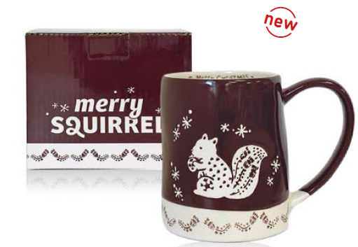 [HITAGMS] TAZA GRES ESMALTADO MERRY FOX 600 ml. (copia)
