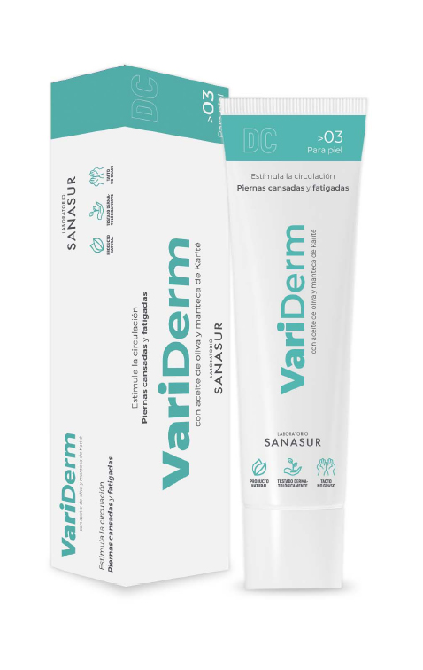 [SUCVA75] VARIDERM CREMA 75 ML. VARICES Y ARAÑAS VASCULARES SANASUR