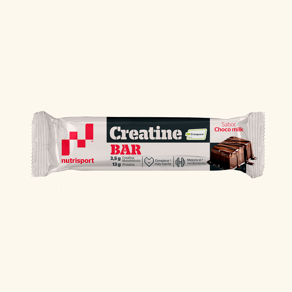 [NSBCRCH] CREATINE BAR CHOCOMILK 18 barritas 44 grs (3,5 grs. Creapure)