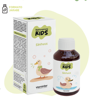 [VANAKJTO] NATURAMINS KIDS JARABE TUSS 150 ml. VAMINTER