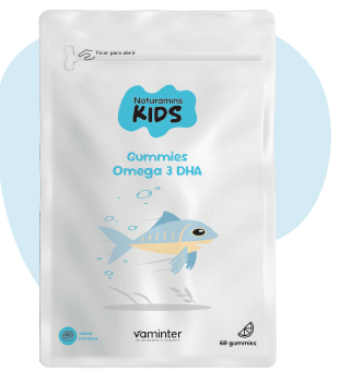 [VANAKGOM] NATURAMINS KIDS OMEGA DHA 60 GUMMIES