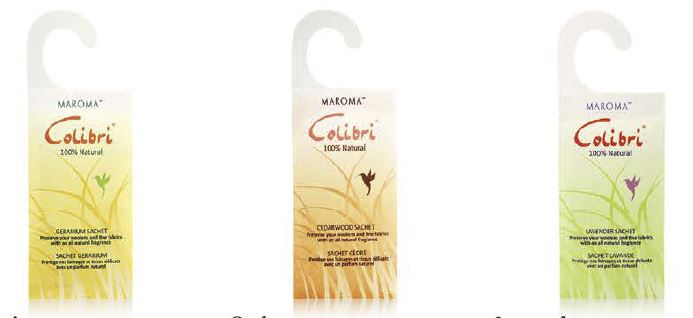 [HMCOARCE] COLIBRI 1 BOLSITA ANTIPOLILLAS ARMARIOS CEDRO*